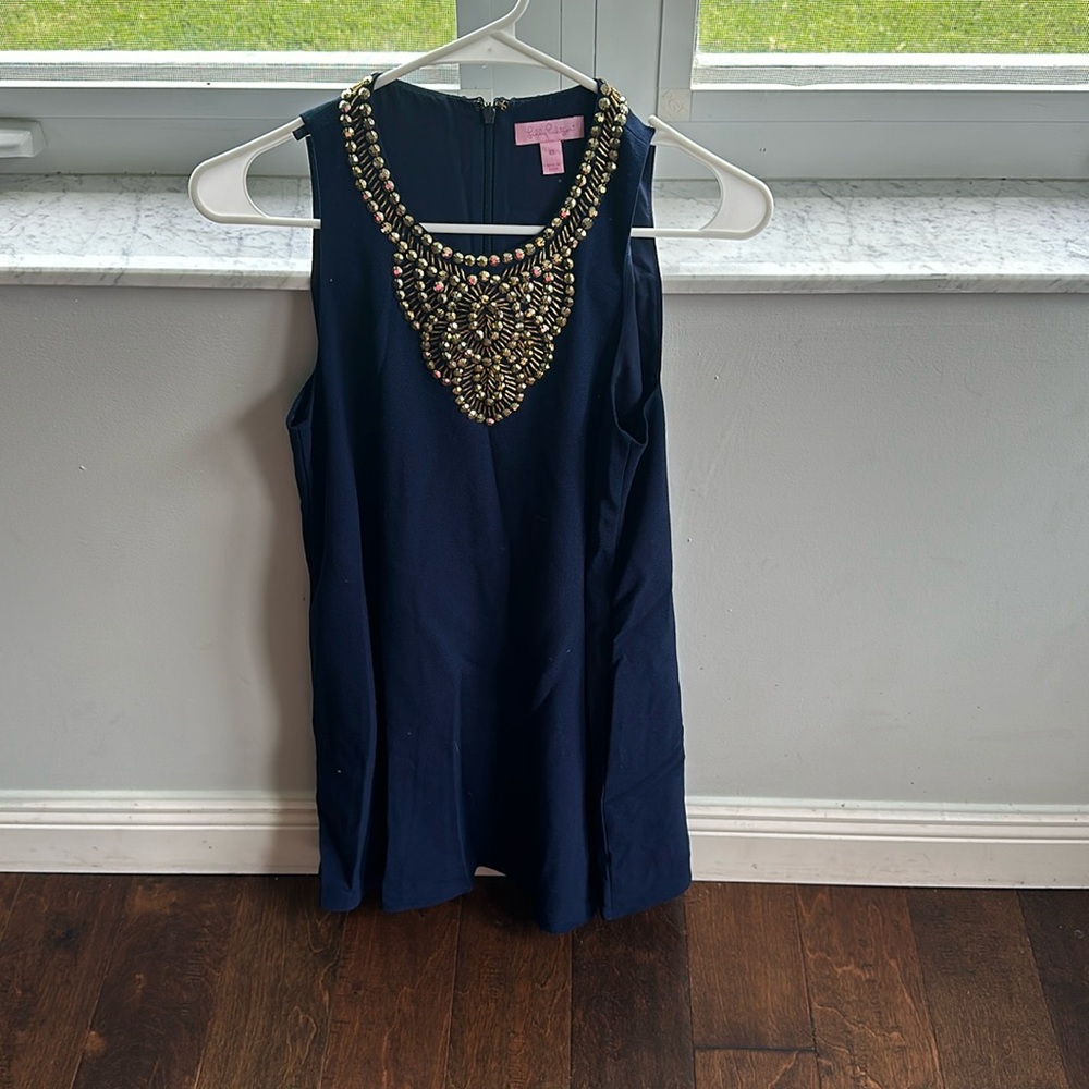 Lilly Pulitzer navy dress size XS